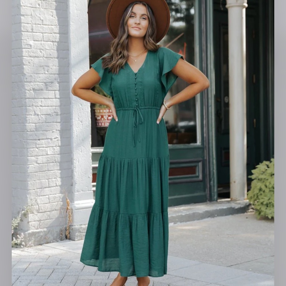 Brand new Green Boutique Dress
